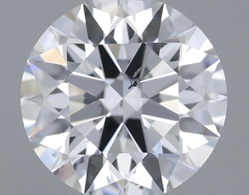 0.44 carat F-SI1 Excellent cut Natūralus Round Deimantas (1)