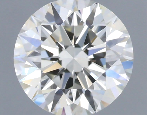 0.59 carat K-IF Excellent cut Natūralus Round Deimantas (1)