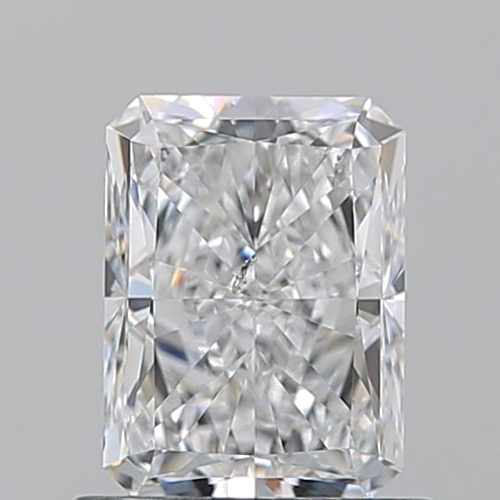 1.01 carat D-SI2 Natūralus Radiant Deimantas (1)