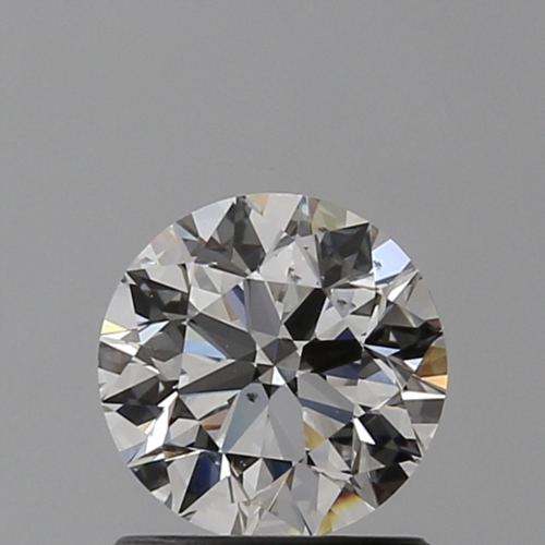 0.91 carat F-SI1 Excellent cut Natūralus Round Deimantas (1)
