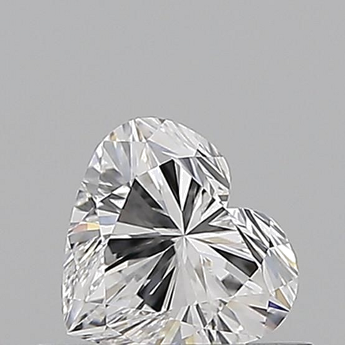 0.5 carat D-VS1 Natūralus Heart Deimantas (1)