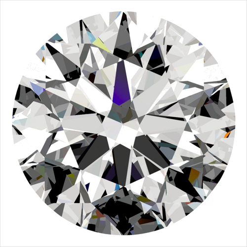 0.3 carat E-SI2 Very Good cut Natūralus Round Deimantas (1)