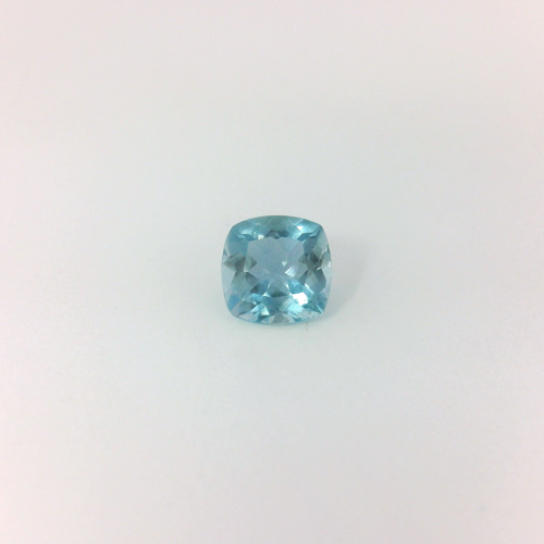 0.55 carat BLUE Cushion Aquamarine (1)