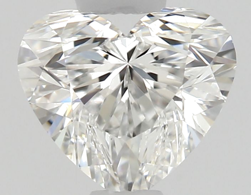 0.51 carat E-VVS2 Natūralus Heart Deimantas (1)