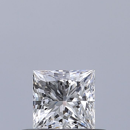 0.34 carat D-VVS2 Natūralus Princess Deimantas (1)