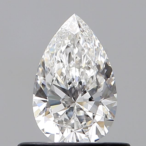 0.5 carat E-VS1 Natūralus Pear Deimantas (1)