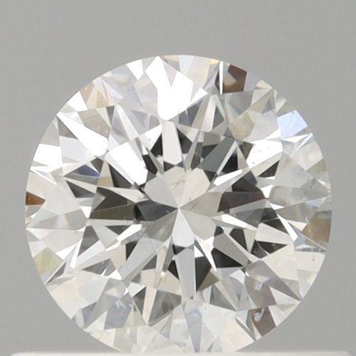 0.57 carat G-SI1 Excellent cut Natūralus Round Deimantas (1)