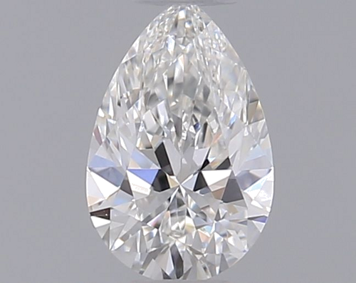 0.26 carat F-VVS2 Natūralus Pear Deimantas (1)