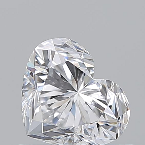 0.74 carat D-VS1 Natūralus Heart Deimantas (1)