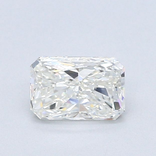 0.57 carat I-VVS1 Natūralus Radiant Deimantas (1)