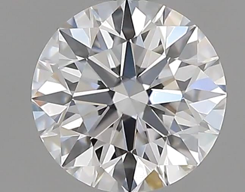 0.54 carat D-VVS1 Excellent cut Natūralus Round Deimantas (1)