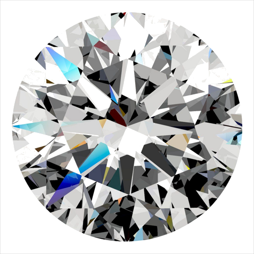 0.3 carat E-VS1 Excellent cut Natūralus Round Deimantas (1)