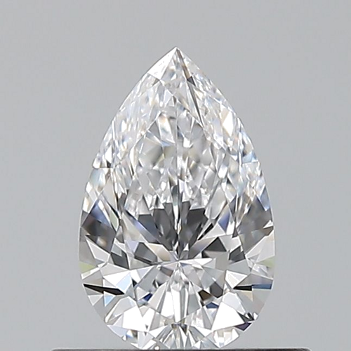 0.5 carat D-VVS2 Natūralus Pear Deimantas (1)