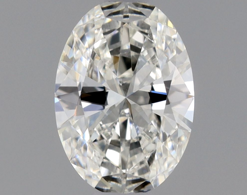 0.34 carat H-VVS2 Natūralus Oval Deimantas (1)