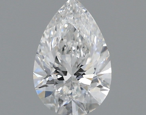 0.6 carat E-VVS2 Natūralus Pear Deimantas (1)