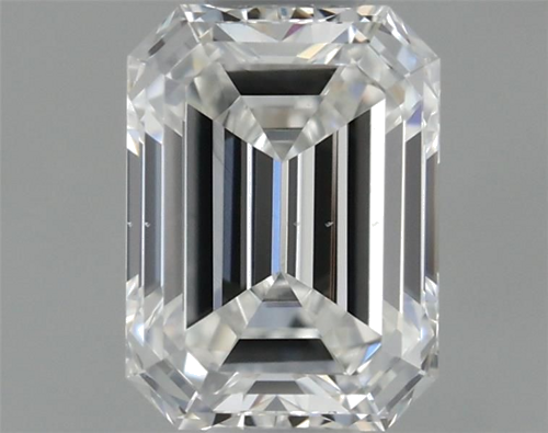 0.41 carat F-VS2 Natūralus Emerald Deimantas (1)
