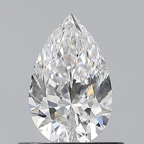 0.55 carat D-FL Natūralus Pear Deimantas (1)