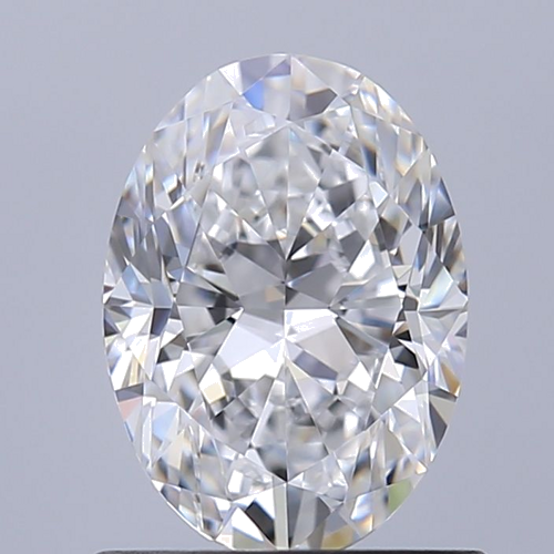 0.9 carat D-VVS1 Natūralus Oval Deimantas (1)