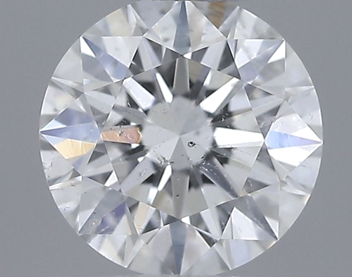 0.46 carat E-SI2 Excellent cut Natūralus Round Deimantas (1)