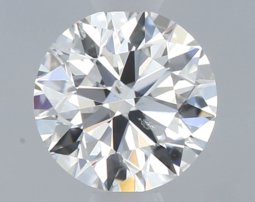 0.5 carat G-SI2 Excellent cut Natūralus Round Deimantas (1)