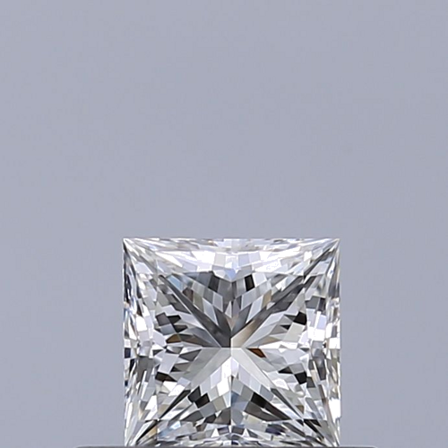 0.4 carat E-VVS2 Natūralus Princess Deimantas (1)