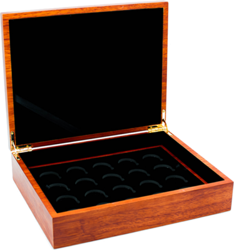 Dėžutė Karalienės žvėrių 10 vnt x 1 oz Auksinėms monetoms (3)