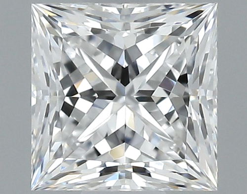 0.52 carat E-VS1 Natūralus Princess Deimantas (1)