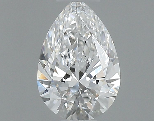 0.34 carat D-VS2 Natūralus Pear Deimantas (1)