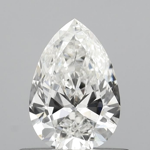 0.5 carat G-SI1 Natūralus Pear Deimantas (1)