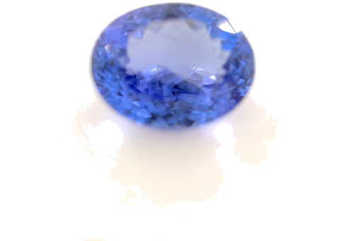 3.55 carat BLUE Oval Tanzanite (1)