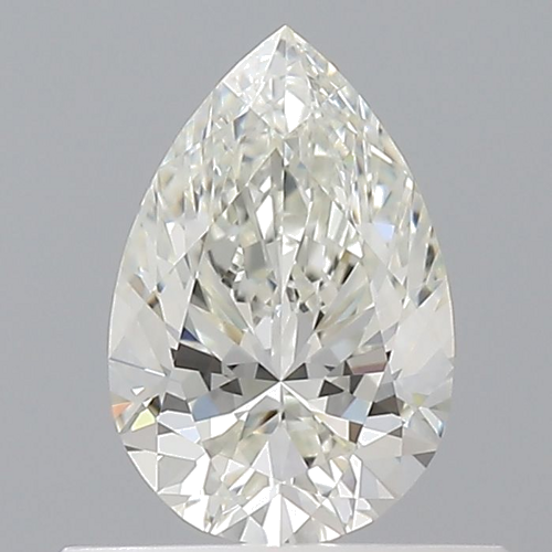 0.5 carat J-VVS1 Natūralus Pear Deimantas (1)
