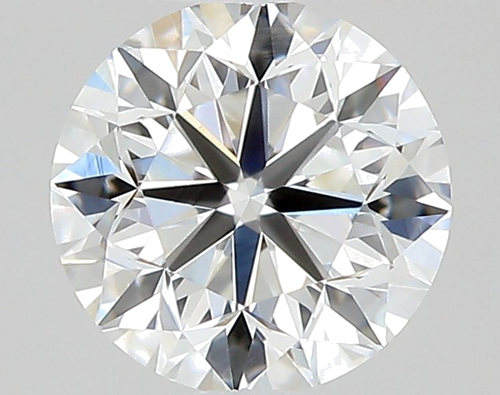 0.5 carat F-VVS1 Very Good cut Natūralus Round Deimantas (1)