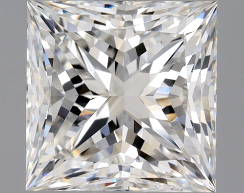 2.01 carat G-VVS2 Natūralus Princess Deimantas (1)