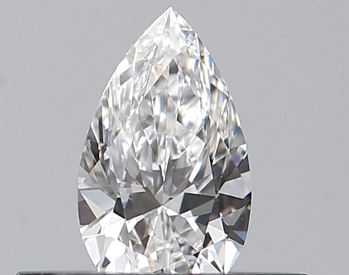 0.28 carat E-VS1 Natūralus Pear Deimantas (1)