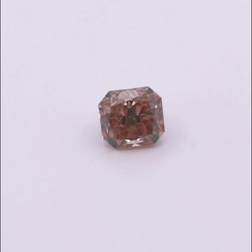 0.26 carat Fancy Intense Orangey Pink-SI2 Natūralus Emerald Deimantas (1)