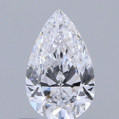 0.51 carat D-SI1 Natūralus Pear Deimantas (1)