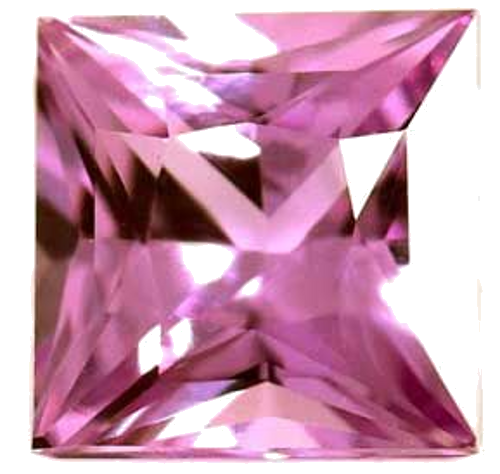 0.68 carat PINK Square Safyras (1)
