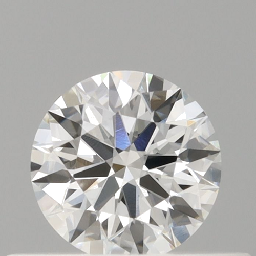 0.37 carat F-VVS1 Excellent cut Natūralus Round Deimantas (1)