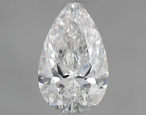 0.58 carat F-VS2 Natūralus Pear Deimantas (1)