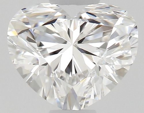 0.51 carat E-VS1 Natūralus Heart Deimantas (1)