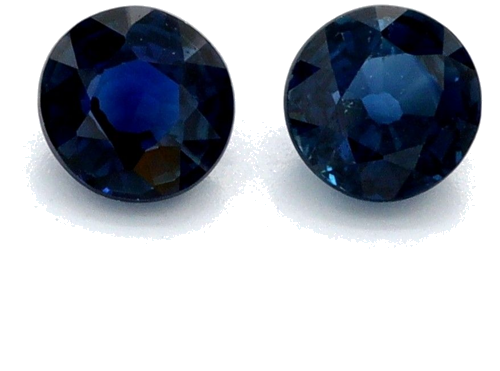 0.47 carat BLUE Round Safyras (1)