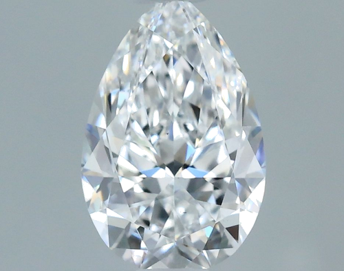 0.54 carat D-VS1 Natūralus Pear Deimantas (1)