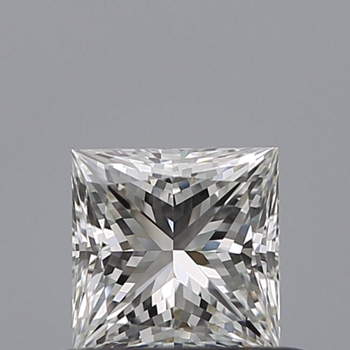 0.53 carat G-VVS1 Natūralus Princess Deimantas (1)