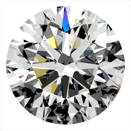 0.31 carat I-VS2 Excellent cut Natūralus Round Deimantas (1)