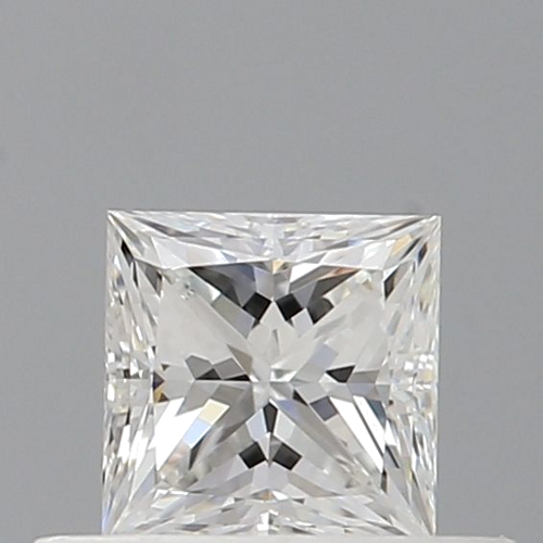 0.41 carat F-VVS1 Natūralus Princess Deimantas (1)