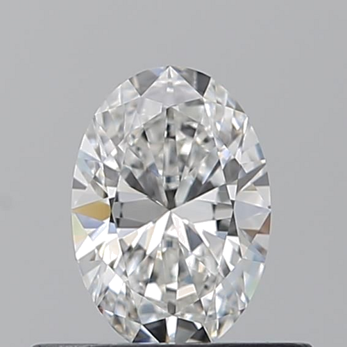 0.42 carat F-IF Natūralus Oval Deimantas (1)