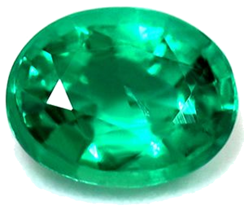 0.64 carat GREEN Oval Smaragdas (1)