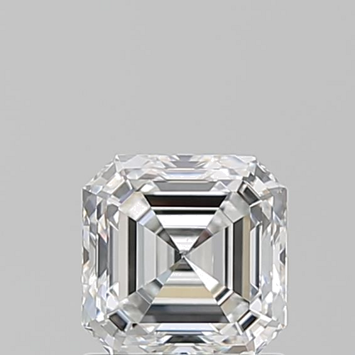1.09 carat E-SI1 Natūralus Asscher Deimantas (1)