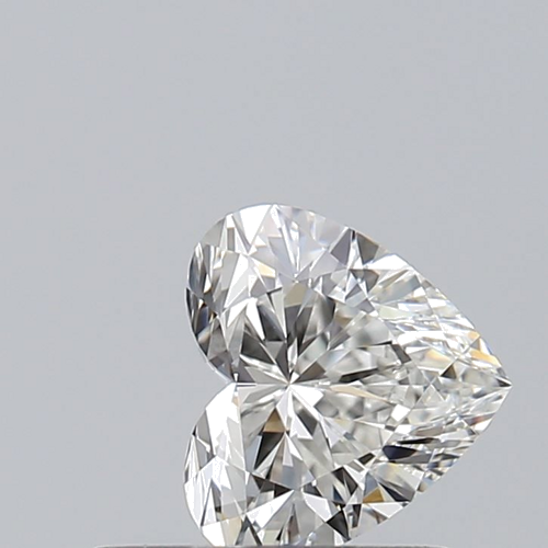 0.55 carat G-VVS1 Natūralus Heart Deimantas (1)