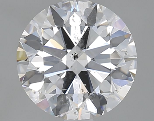 1.7 carat F-SI2 Excellent cut Natūralus Round Deimantas (1)